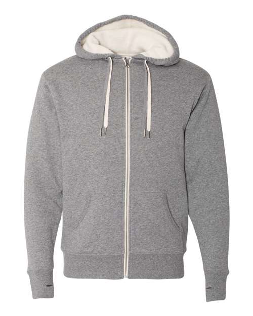 Independent Trading Co. Unisex Sherpa-Lined Hooded Sweatshirt - Independent Trading Co. EXP90SHZ
