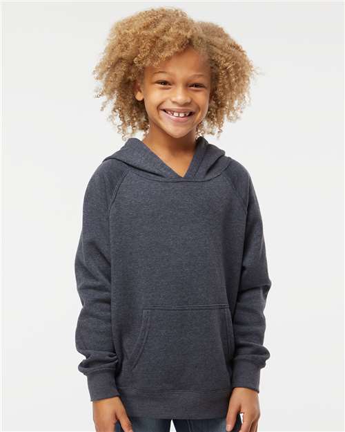 Independent Trading Co. Youth Lightweight Special Blend Raglan Hooded Sweatshirt - Independent Trading Co. PRM15YSB