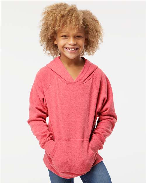 Independent Trading Co. Youth Lightweight Special Blend Raglan Hooded Sweatshirt - Independent Trading Co. PRM15YSB