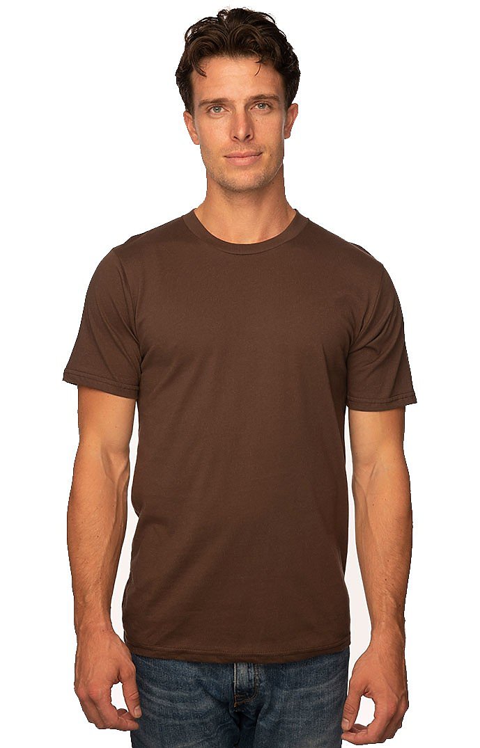 Royal Apparel 5051 Unisex Short Sleeve Tee - Chocolate