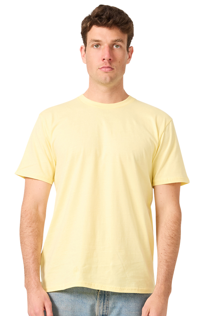 Royal Apparel 5051ORG Unisex Organic Short Sleeve Tee - Canary