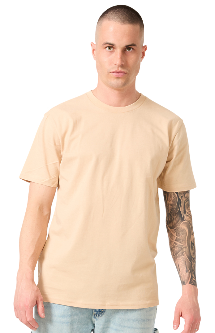 Royal Apparel 5051ORG Unisex Organic Short Sleeve Tee - Mushroom