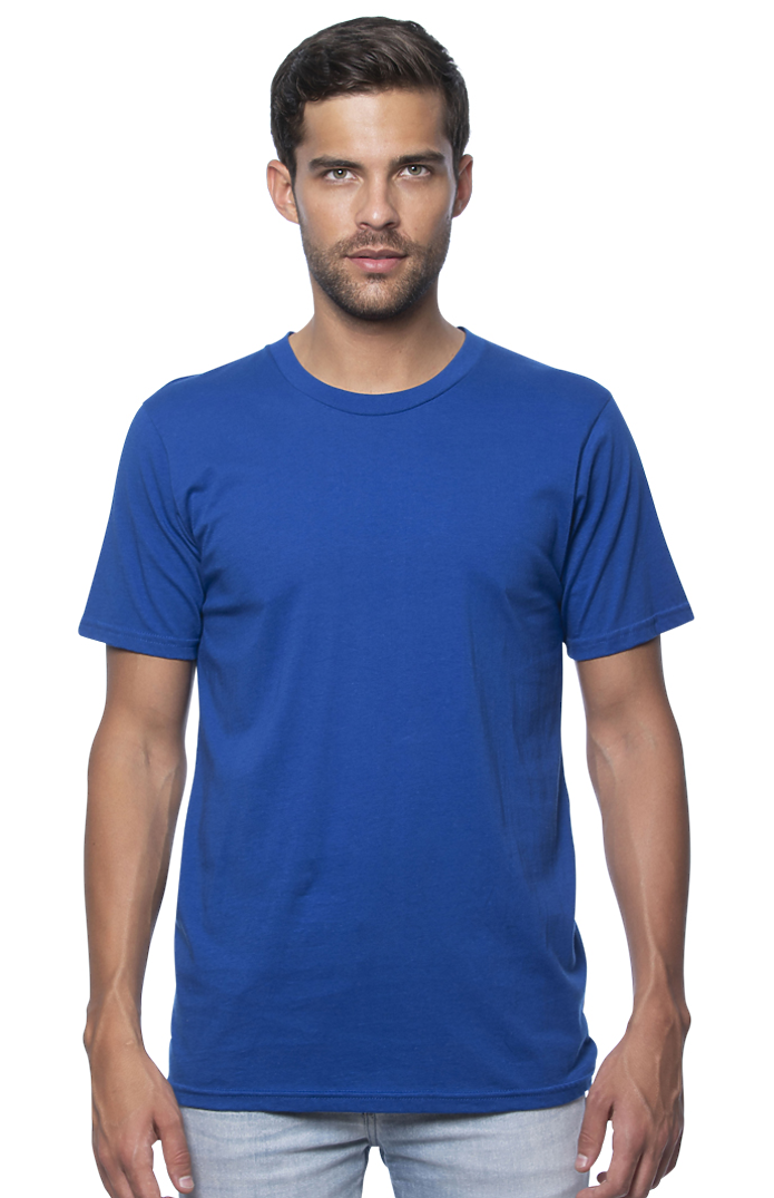 Royal Apparel 5051ORG Unisex Organic Short Sleeve Tee - Nautical Blue