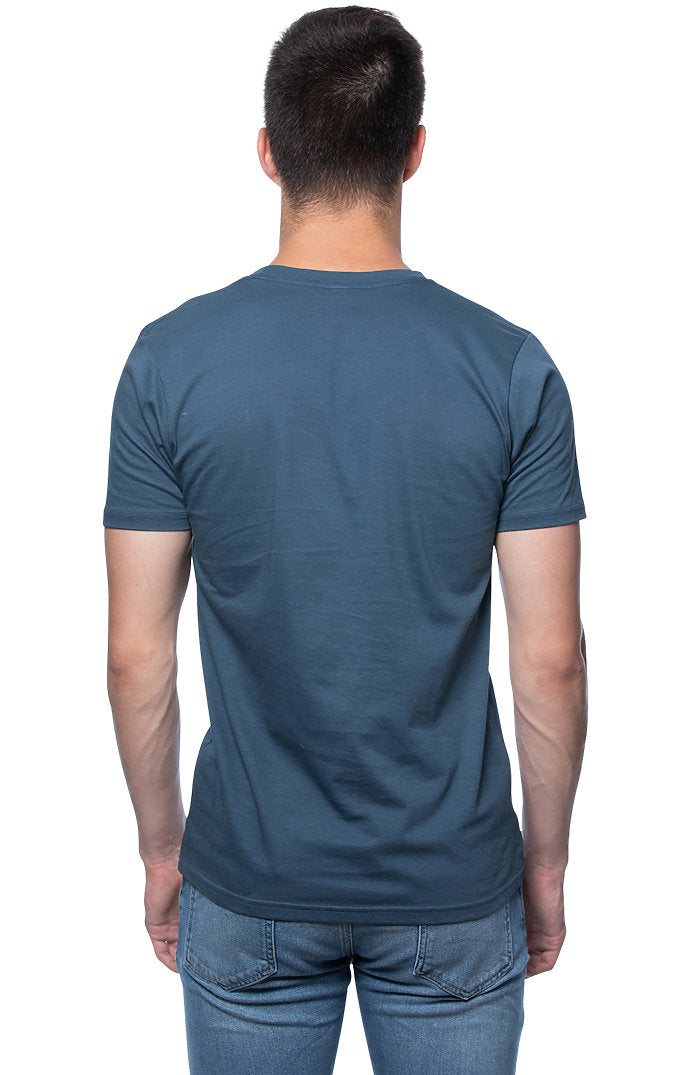 Royal Apparel 5051ORG Unisex Organic Short Sleeve Tee - Pacific Blue