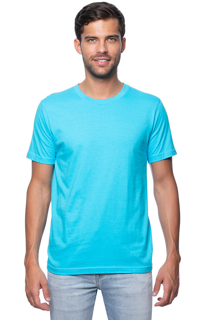 Royal Apparel 5051ORG Unisex Organic Short Sleeve Tee - Scuba Blue