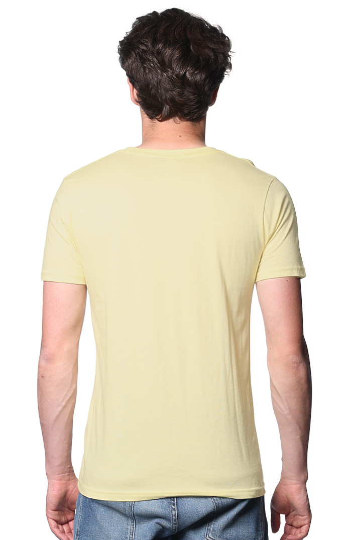 Royal Apparel 5051 Unisex Short Sleeve Tee - Pale Yellow
