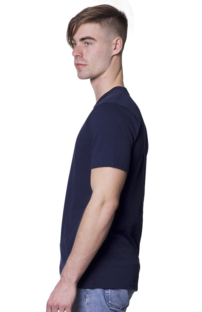 Royal Apparel 5051UNN Unisex Union Short Sleeve Tee - Navy