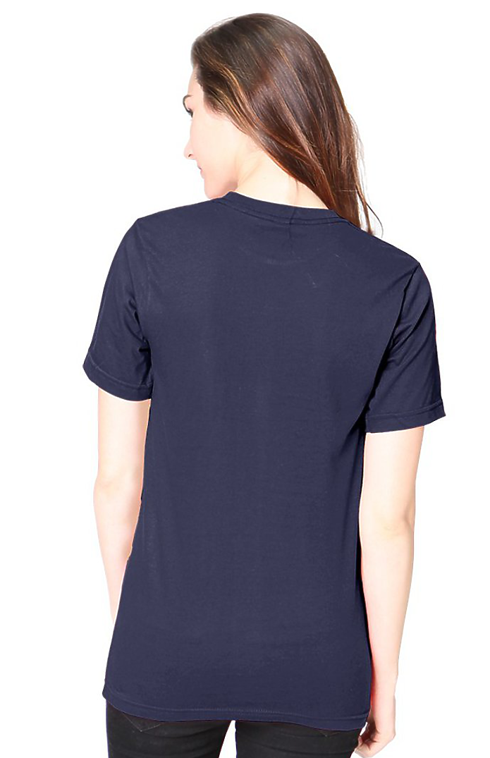 Royal Apparel 5051UNN Unisex Union Short Sleeve Tee - Navy