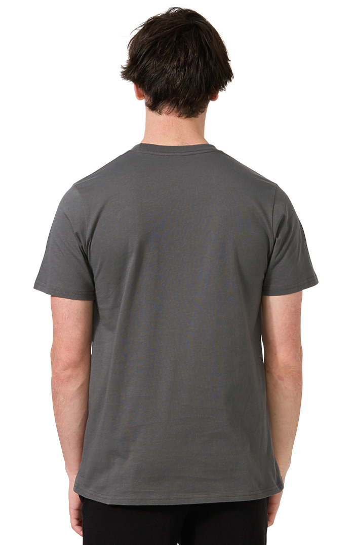 Royal Apparel 5051USA Unisex Short Sleeve USA Tee - Asphalt
