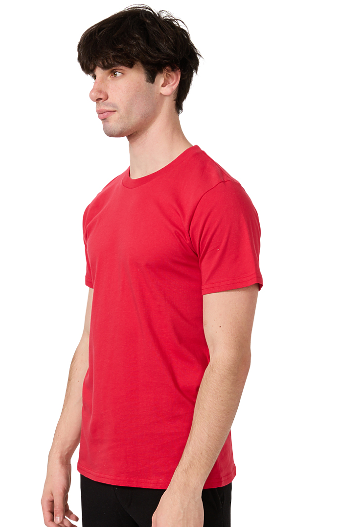 Royal Apparel 5051USA Unisex Short Sleeve USA Tee - Red