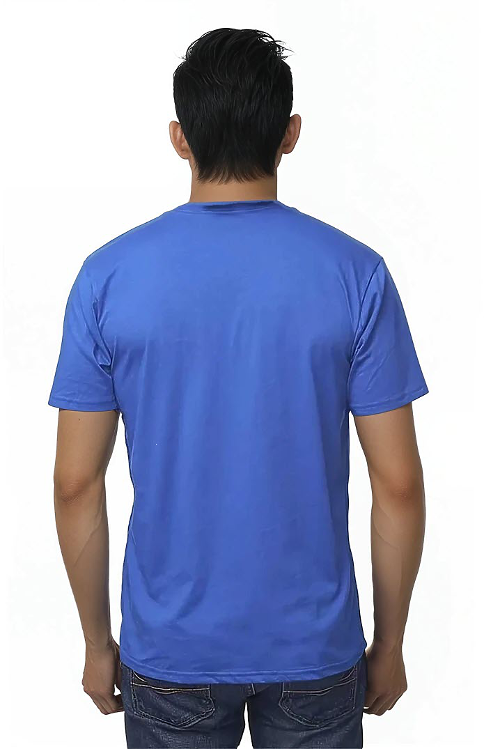 Royal Apparel 5051USA Unisex Short Sleeve USA Tee - Royal