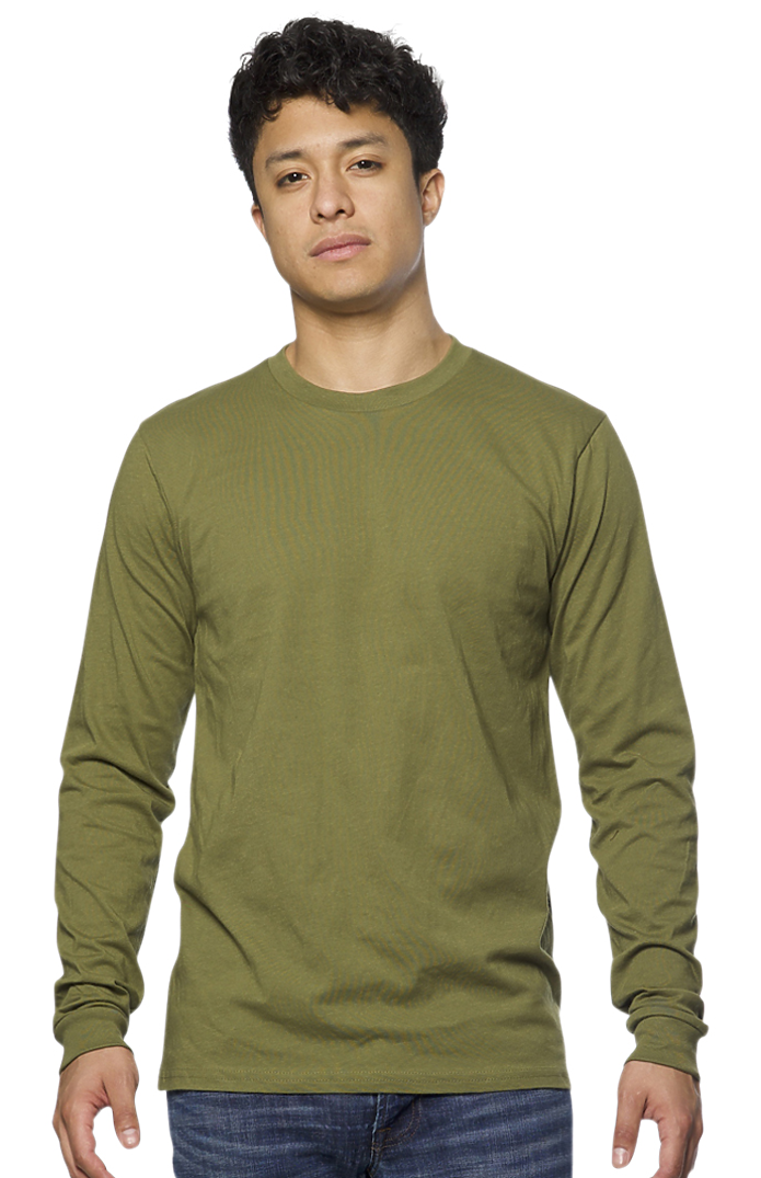 Royal Apparel 5054 Unisex Long Sleeve Tee - Olive