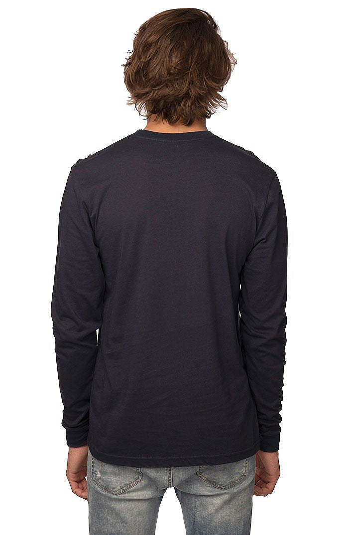Royal Apparel 5054ORG Unisex Organic Long Sleeve Tee - Ocean
