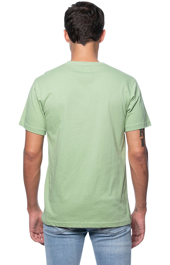 Royal Apparel 5055ORG Unisex Organic Short Sleeve V-neck - Avocado