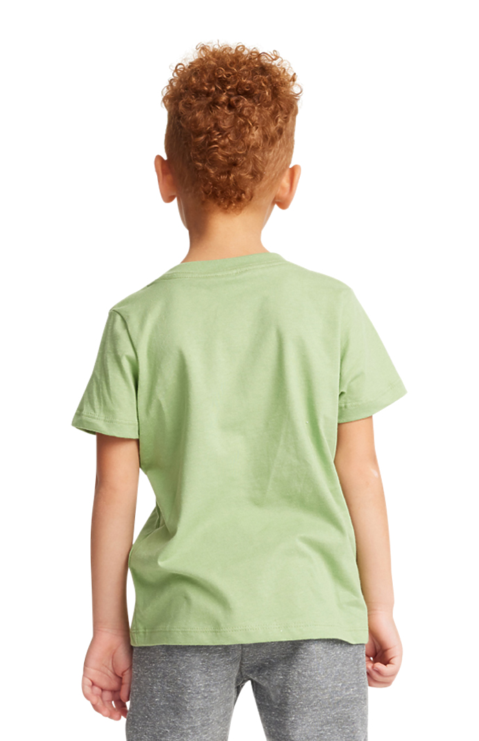 Royal Apparel 5061ORG Toddler Organic Short Sleeve Crew Tee - Avocado