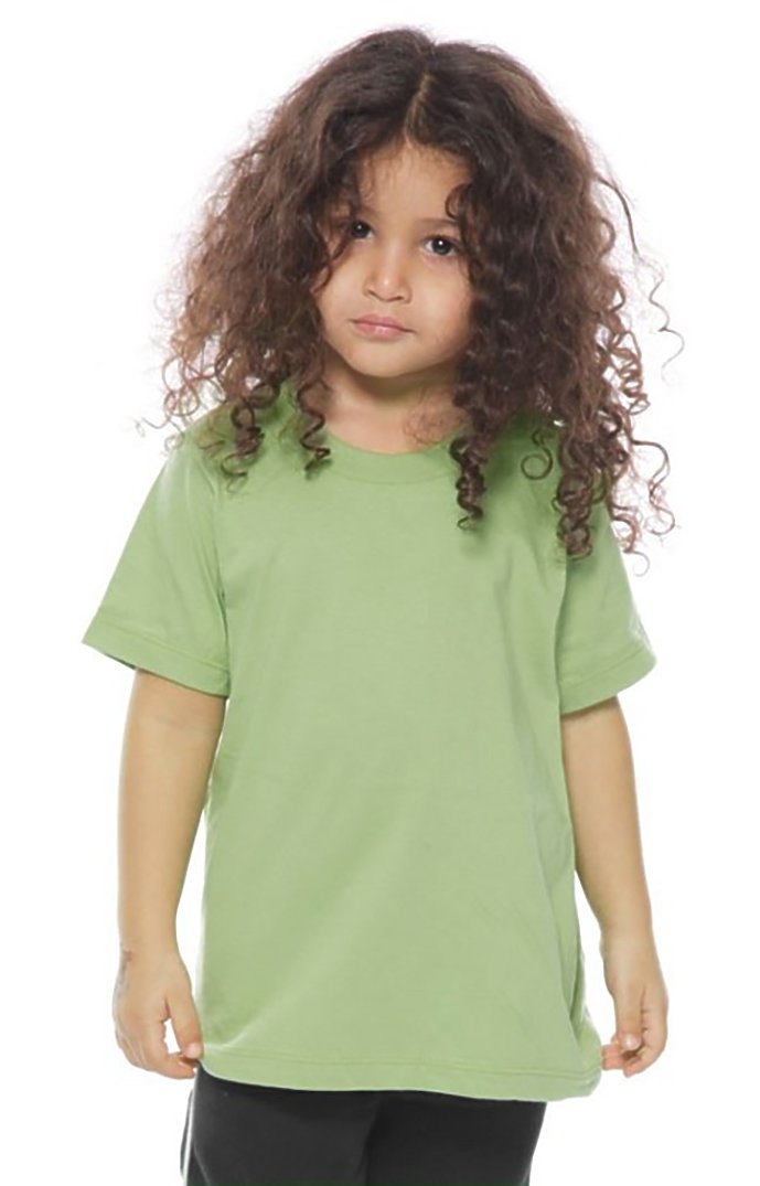 Royal Apparel 5061ORG Toddler Organic Short Sleeve Crew Tee - Avocado