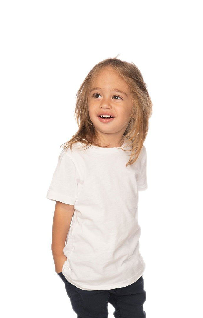 Royal Apparel 5061 Toddler Short Sleeve Crew Tee - White