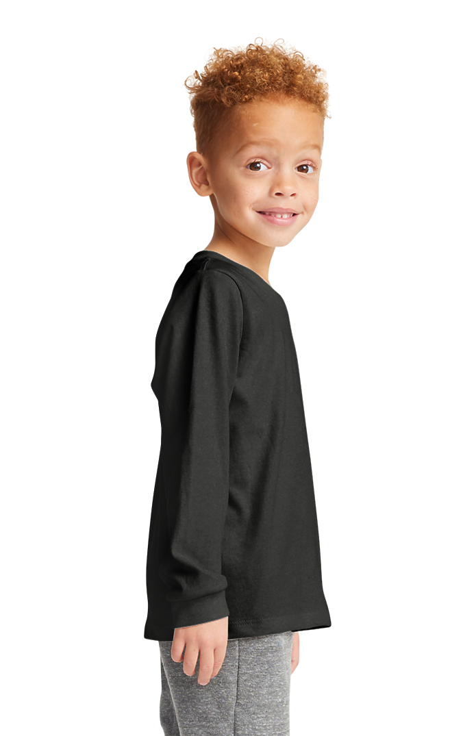 Royal Apparel 5062ORG Toddler Organic Long Sleeve Crew Tee - Night