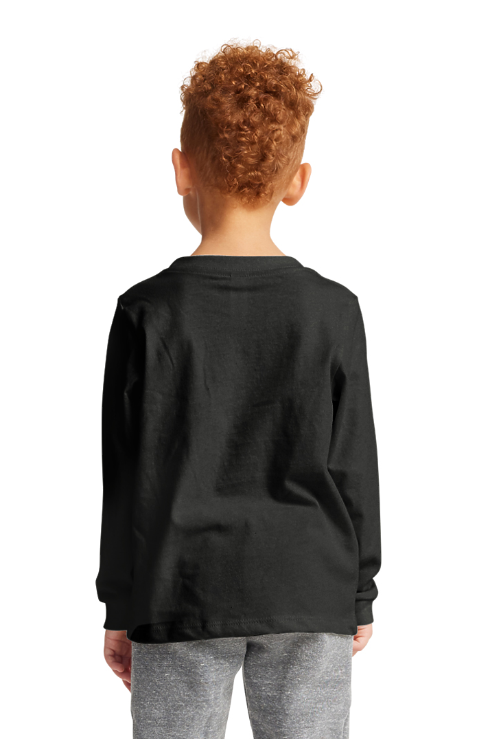 Royal Apparel 5062ORG Toddler Organic Long Sleeve Crew Tee - Night