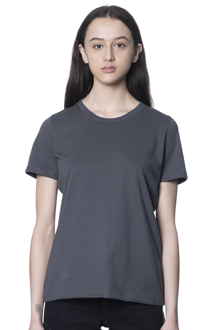 Royal Apparel 5120 Women's Relaxed Fit Short Sleeve Tee - Asphalt