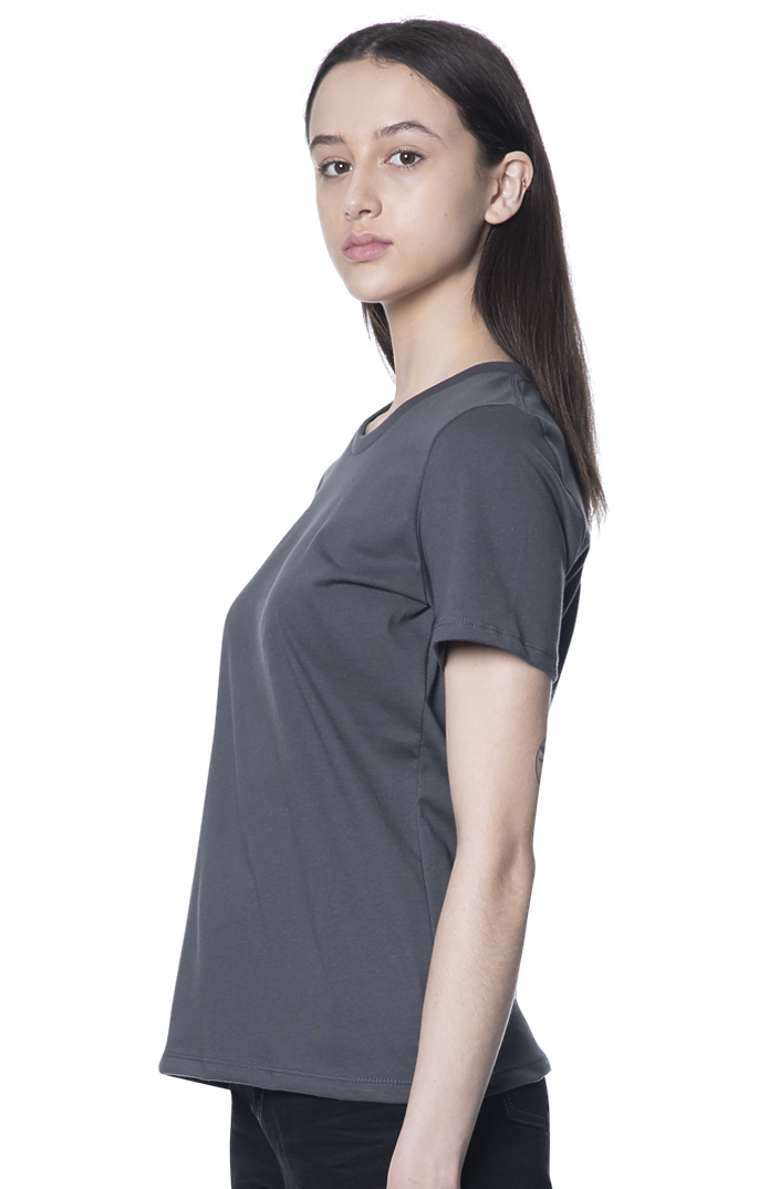 Royal Apparel 5120 Women's Relaxed Fit Short Sleeve Tee - Asphalt
