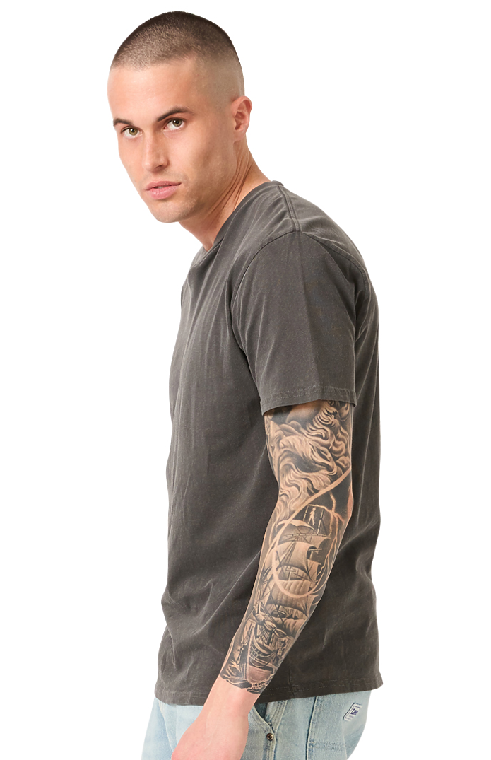 Royal Apparel 5151PD Unisex Vintage Pigment Dyed Tee - Charcoal