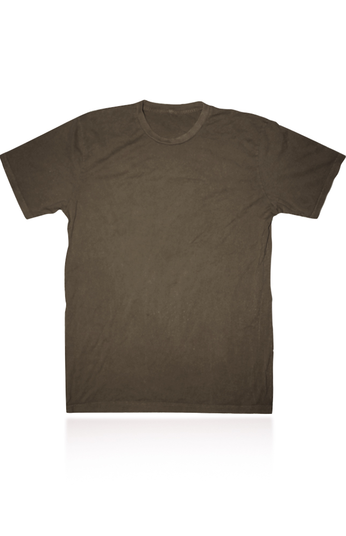 Royal Apparel 5151PD Unisex Vintage Pigment Dyed Tee - Java