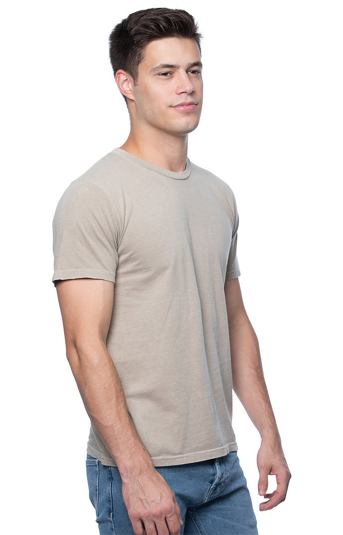 Royal Apparel 5151PD Unisex Vintage Pigment Dyed Tee - Khaki