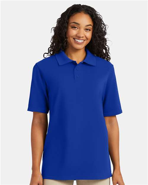 Hanes Men's Piqué Polo - Hanes 055P