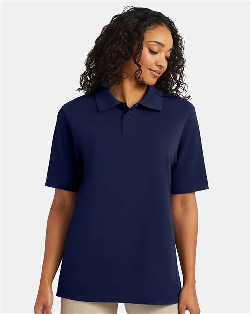 Hanes Men's Piqué Polo - Hanes 055P