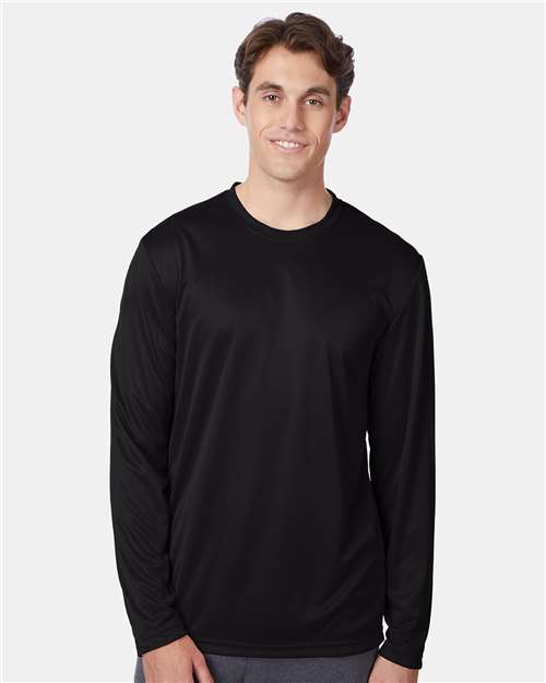 Hanes 482L Unisex Cool DRI Long Sleeve Performance T-Shirt