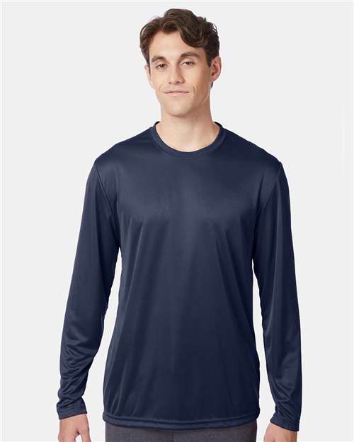 Hanes 482L Unisex Cool DRI Long Sleeve Performance T-Shirt