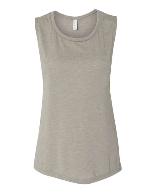 BELLA + CANVAS Women's Flowy Scoop Muscle Tank - BELLA + CANVAS 8803