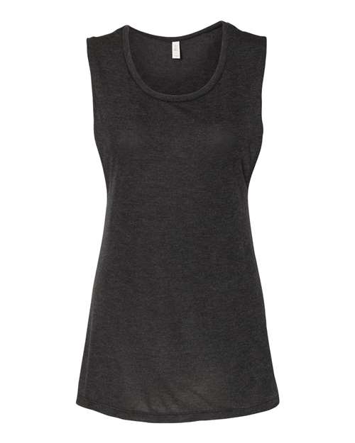 BELLA + CANVAS Women's Flowy Scoop Muscle Tank - BELLA + CANVAS 8803