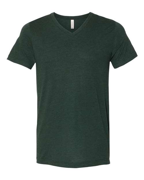 BELLA + CANVAS Unisex Triblend V-Neck Tee - BELLA + CANVAS 3415