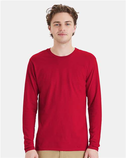 Hanes Unisex Perfect-T Long Sleeve T-Shirt - Hanes 498L