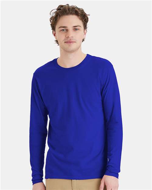 Hanes Unisex Perfect-T Long Sleeve T-Shirt - Hanes 498L