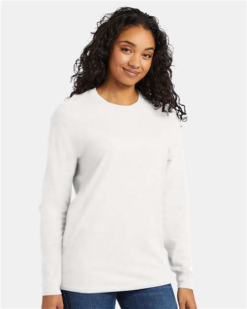 Hanes Unisex Perfect-T Long Sleeve T-Shirt - Hanes 498L