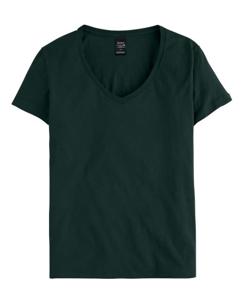 Hanes Women's Perfect-T V-Neck T-Shirt - Hanes S04V