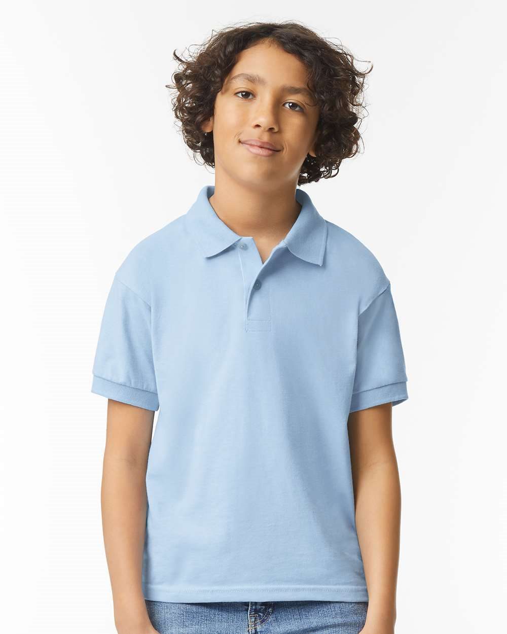 Gildan 8800B Youth DryBlend Jersey Polo