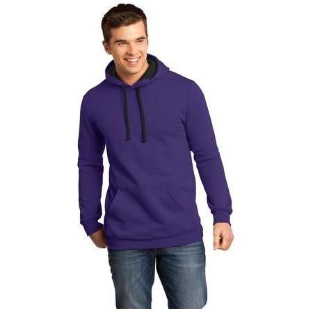 Young Mens Concert Fleece Hoodie Joe's USA XS Purple