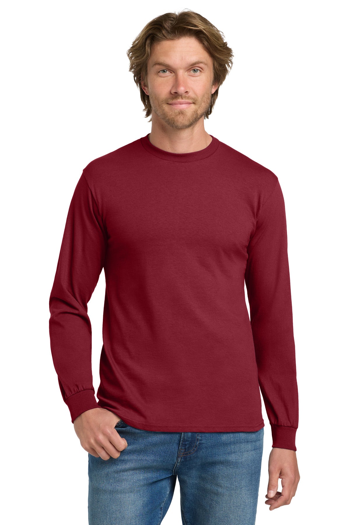Gildan ® - Heavy Cotton ™ 100% Cotton Long Sleeve T-Shirt. 5400 - Gildan 5400