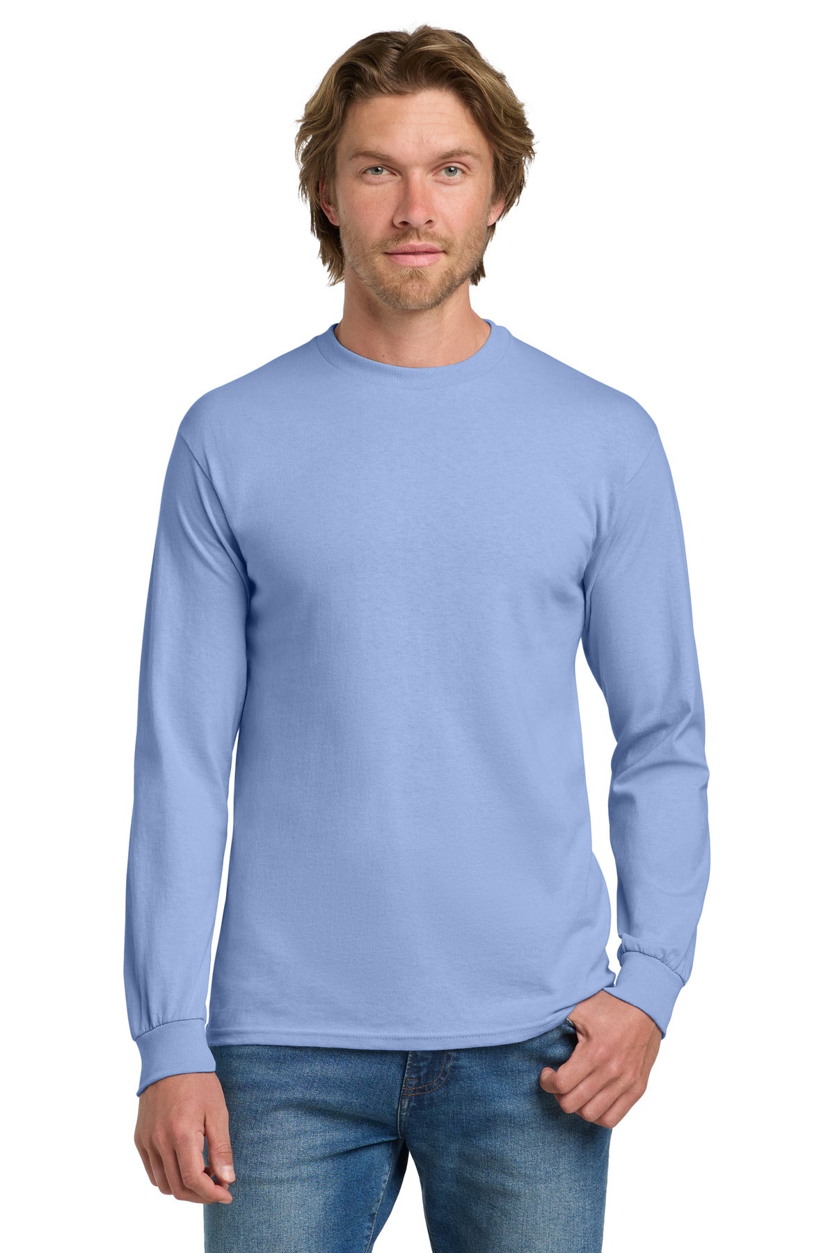 Gildan ® - Heavy Cotton ™ 100% Cotton Long Sleeve T-Shirt. 5400 - Gildan 5400