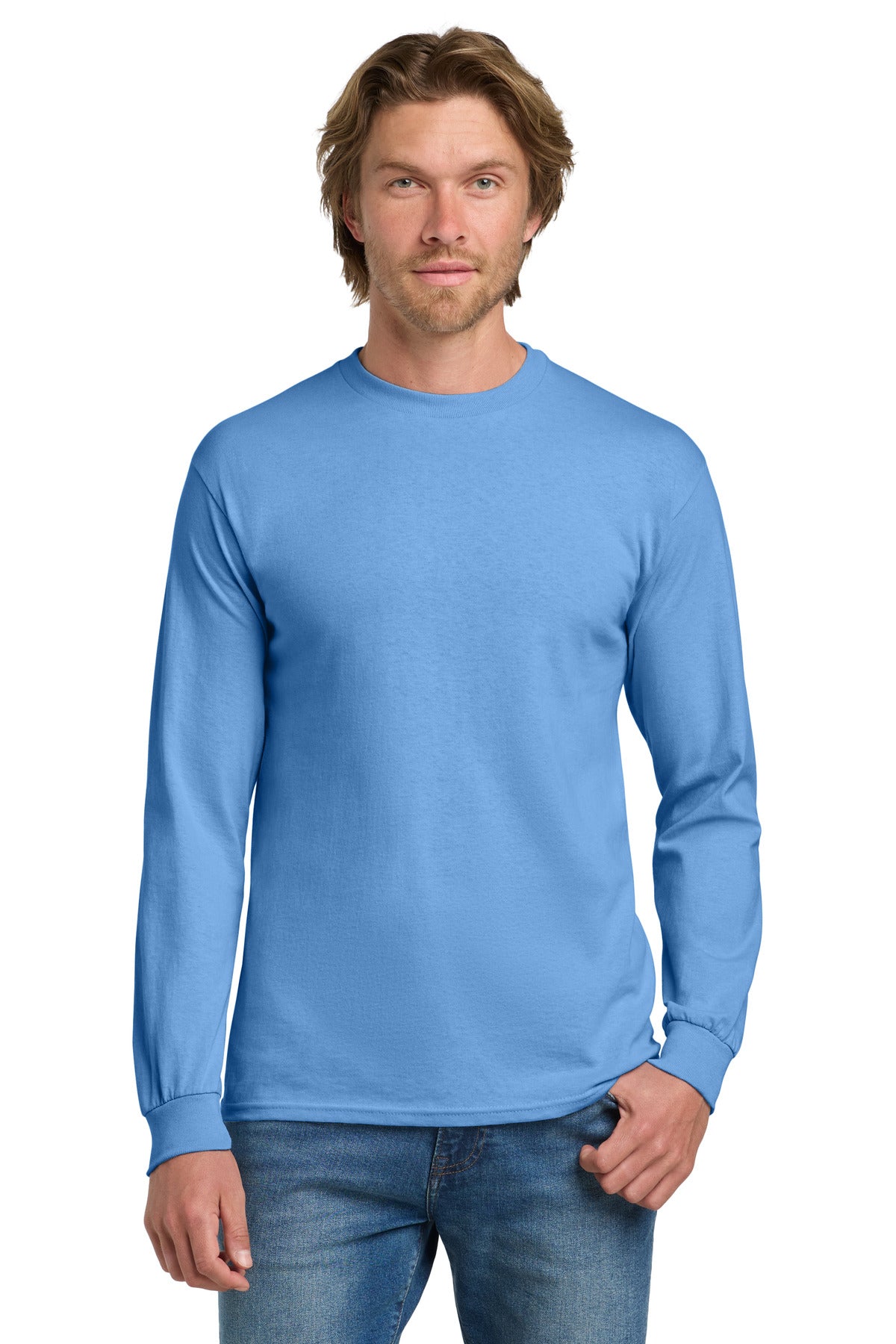 Gildan ® - Heavy Cotton ™ 100% Cotton Long Sleeve T-Shirt. 5400 - Gildan 5400