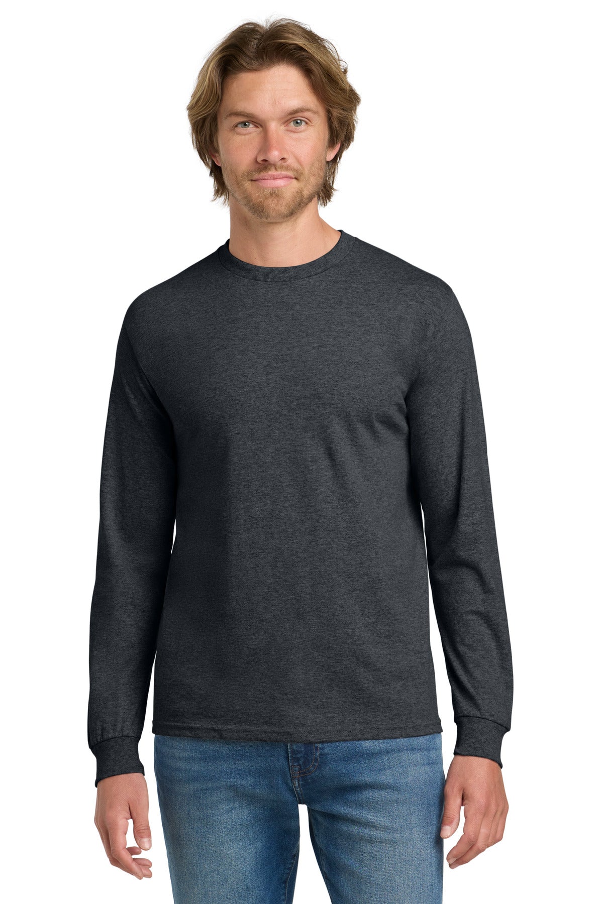 Gildan ® - Heavy Cotton ™ 100% Cotton Long Sleeve T-Shirt. 5400 - Gildan 5400