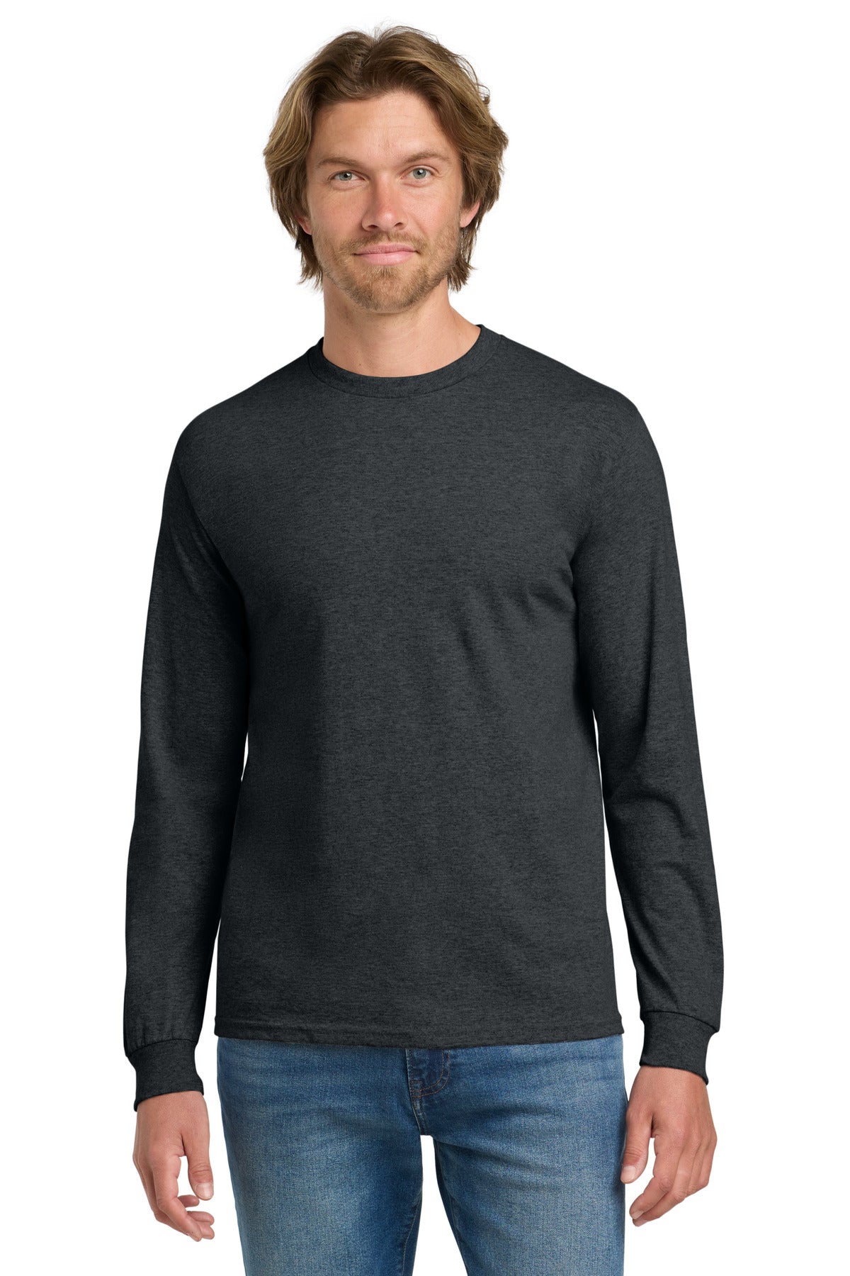Gildan ® - Heavy Cotton ™ 100% Cotton Long Sleeve T-Shirt. 5400 - Gildan 5400