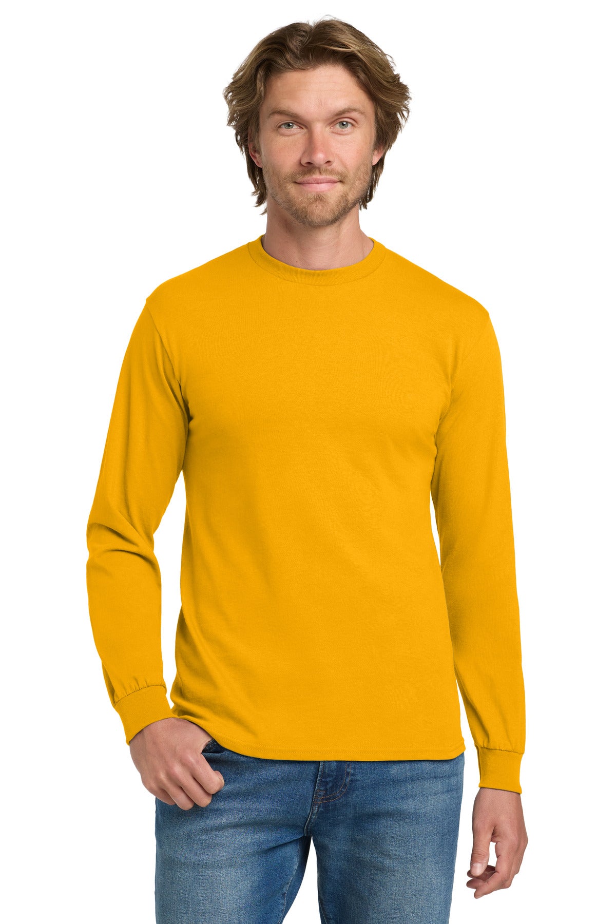 Gildan ® - Heavy Cotton ™ 100% Cotton Long Sleeve T-Shirt. 5400 - Gildan 5400