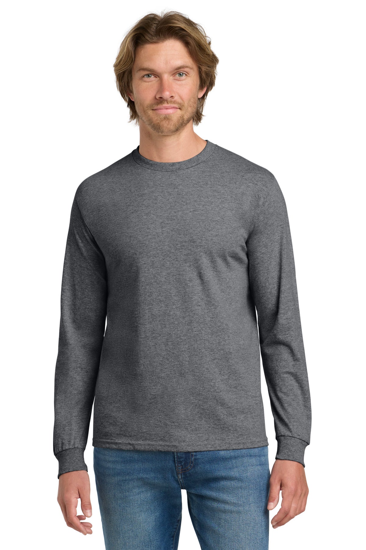 Gildan ® - Heavy Cotton ™ 100% Cotton Long Sleeve T-Shirt. 5400 - Gildan 5400