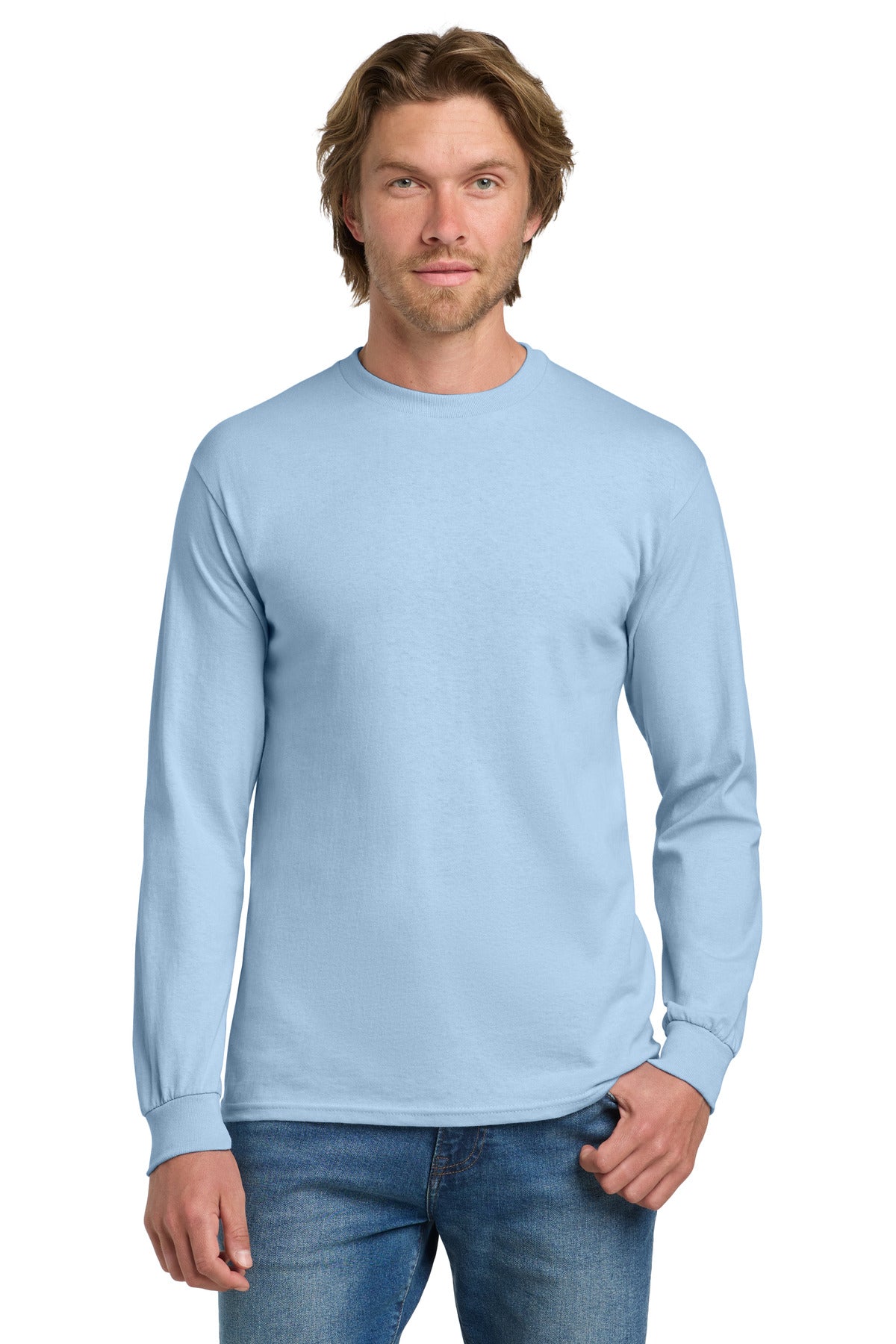 Gildan ® - Heavy Cotton ™ 100% Cotton Long Sleeve T-Shirt. 5400 - Gildan 5400