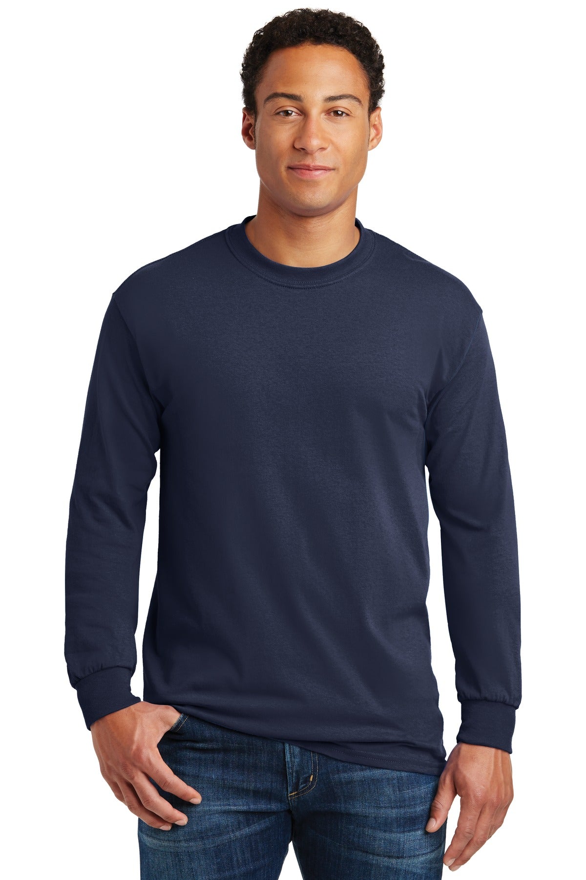Gildan ® - Heavy Cotton ™ 100% Cotton Long Sleeve T-Shirt. 5400 - Gildan 5400
